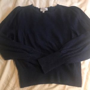 & other stories alpaca wool balloon sleeve sweater